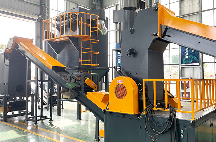 Nigeria Copper and Aluminum Radiator Crushing and Sorting Line