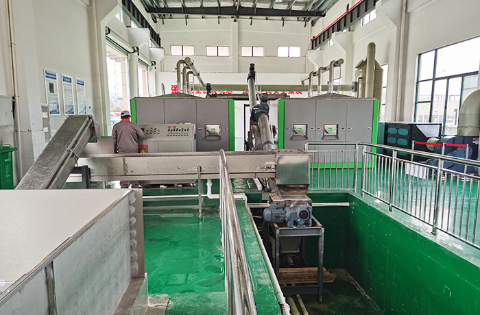Jiangsu, Kitchen Waste Crushing and Pressing Treatment Equipment